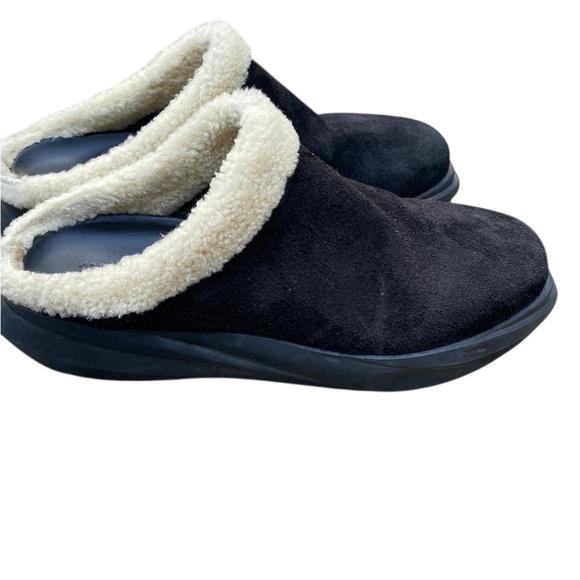 1017 ALYX 9SM Mens black shearling mono mule slip on size 43 - Picture 3 of 7